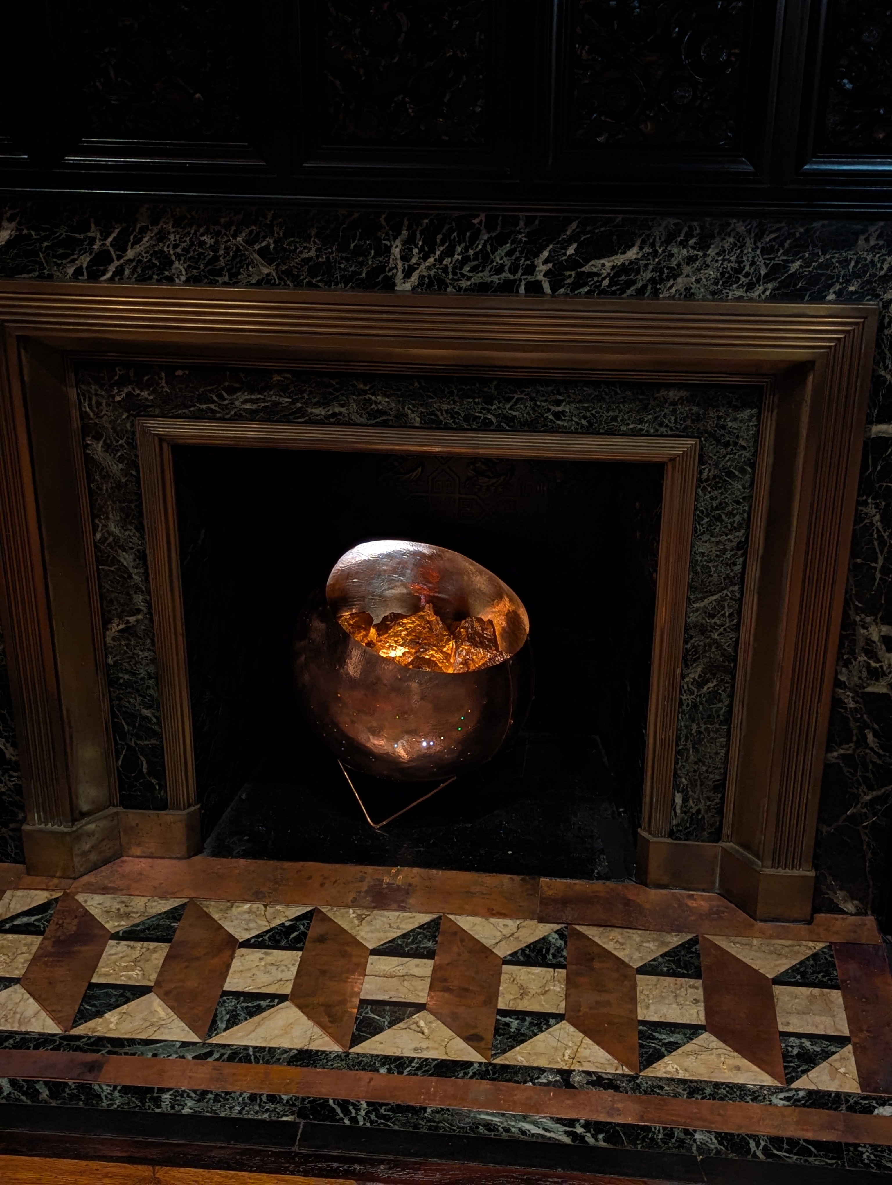 Close-up of Mercury's Hearth