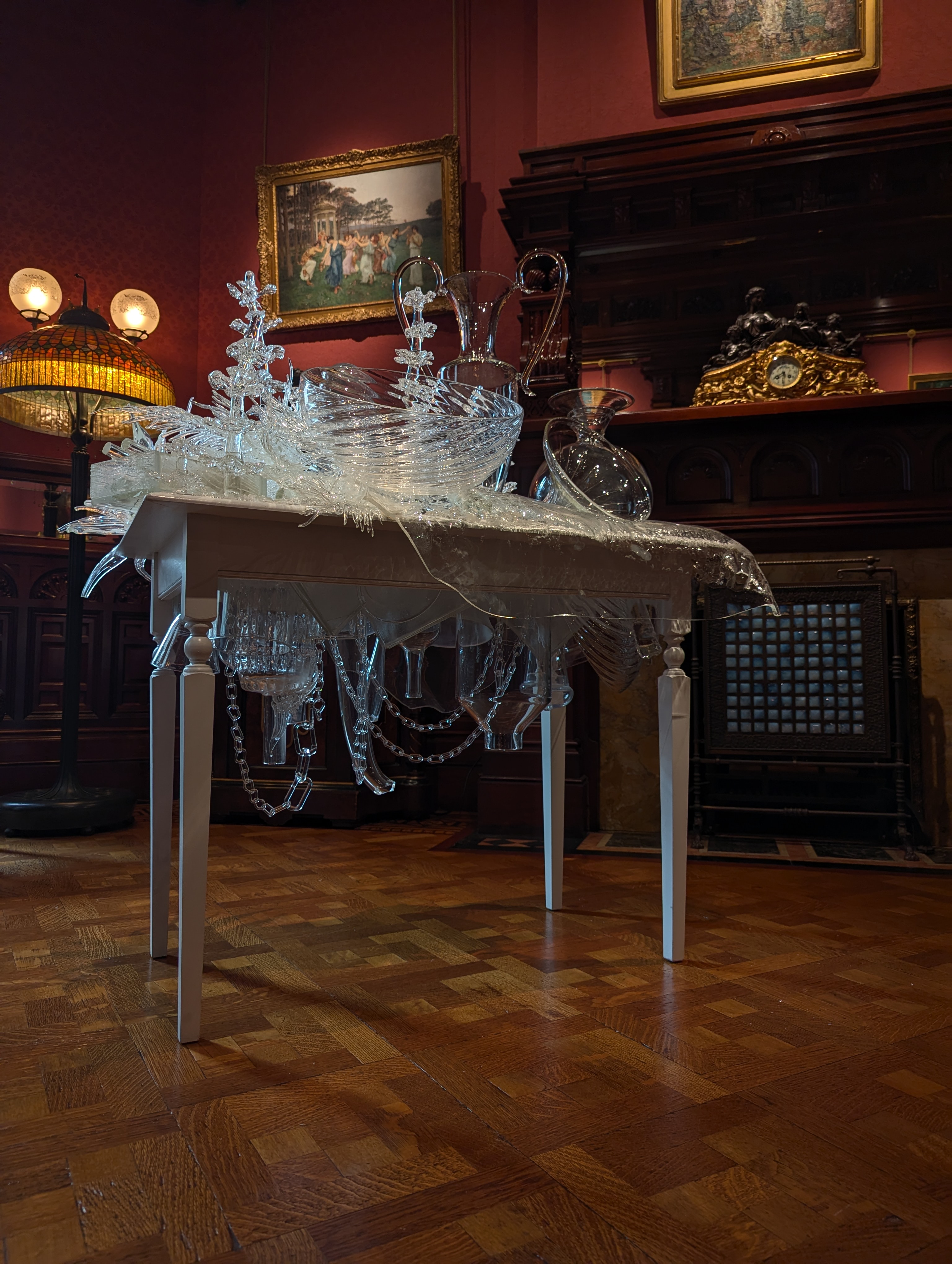 Sphenophyllum and Chains Installation View